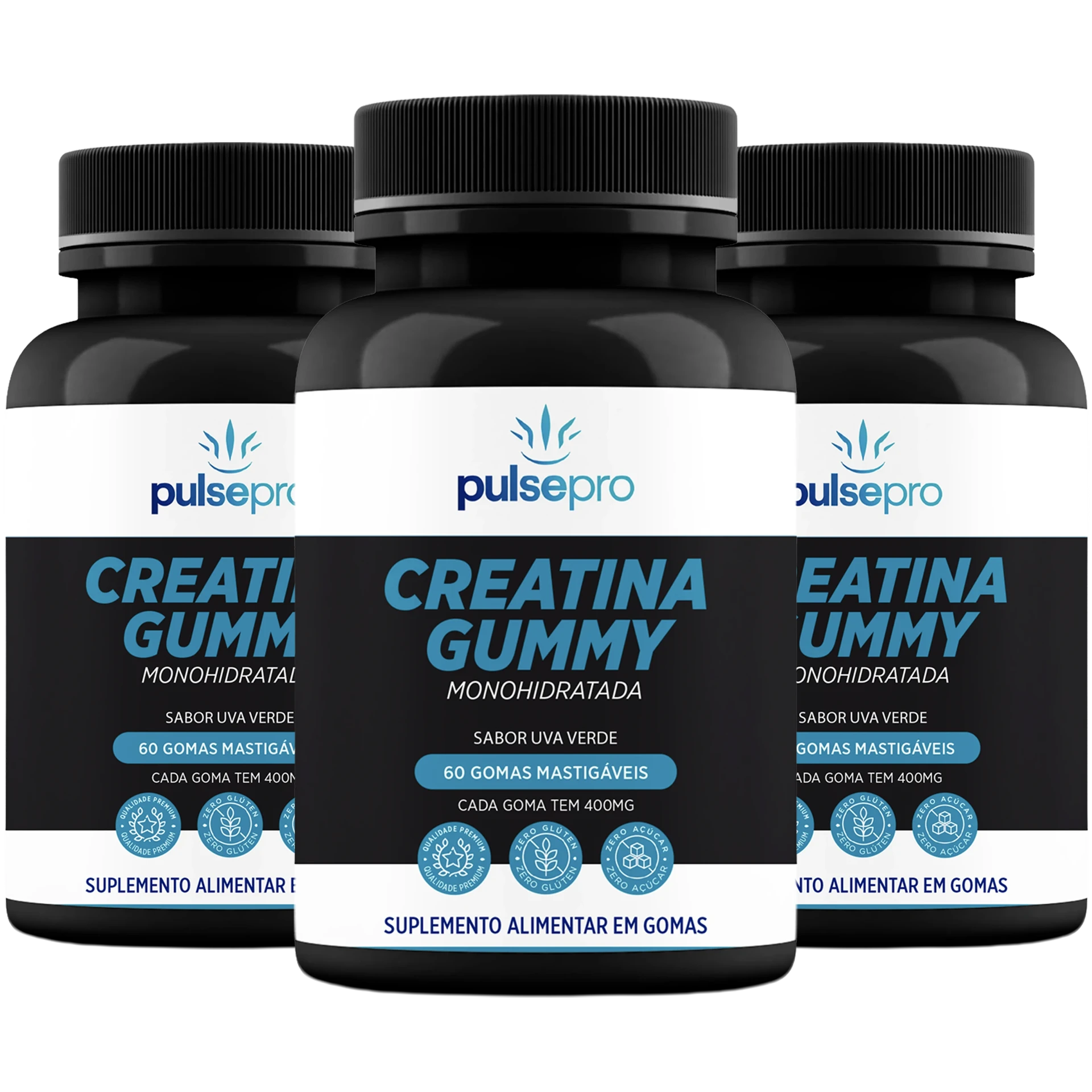 Creatina Gummy (Kit com 3)