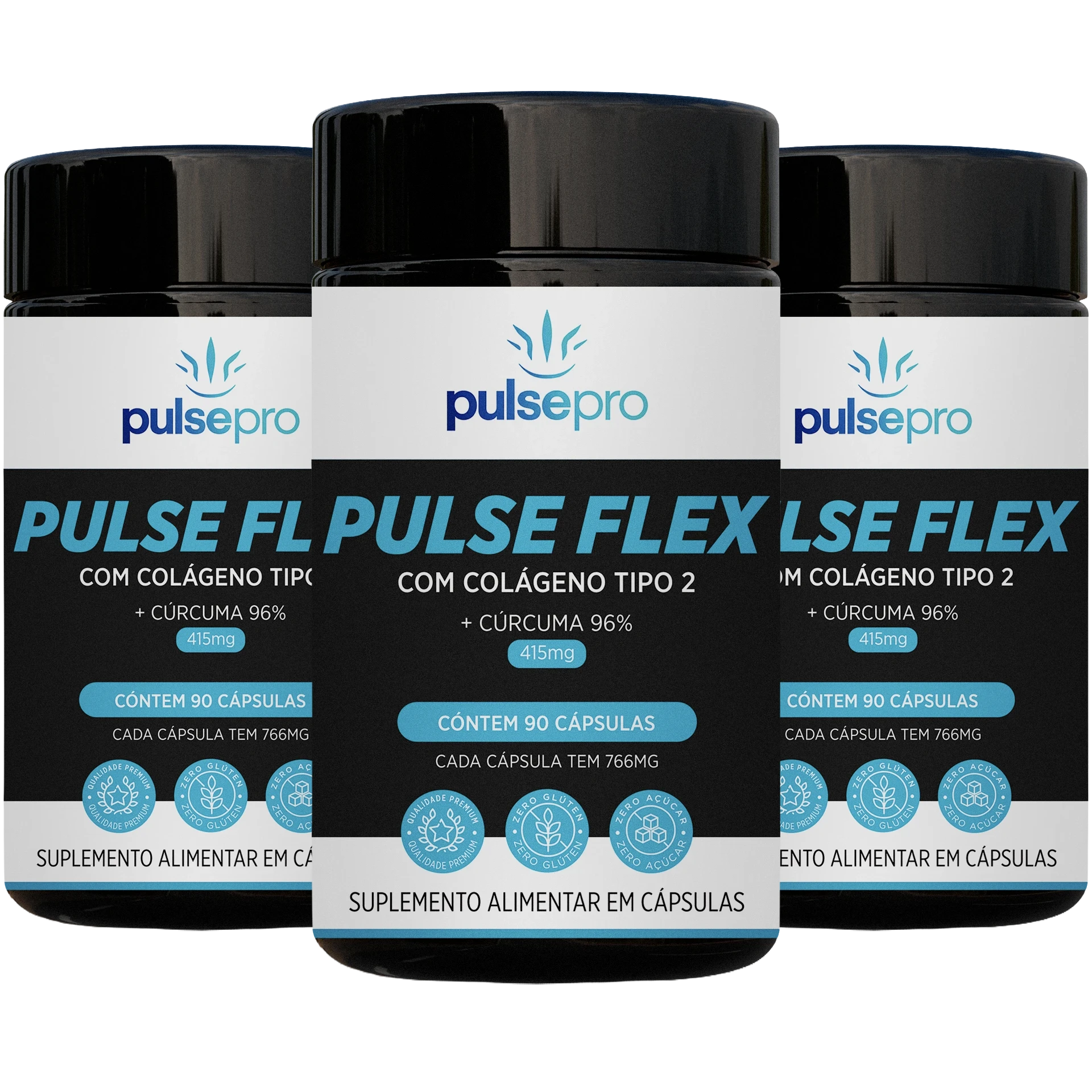 Pulse Flex - Dores Articulares (Kit com 3)